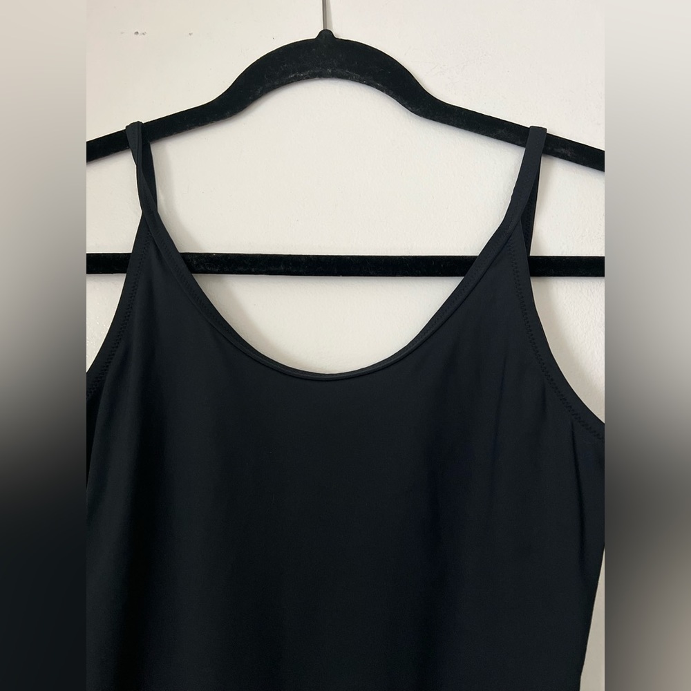 CALVIN KLEIN ONE PIECE SWIMSUIT | BLACK | SIZE MEDIUM | WITH LOGO - Picture 6 of 7